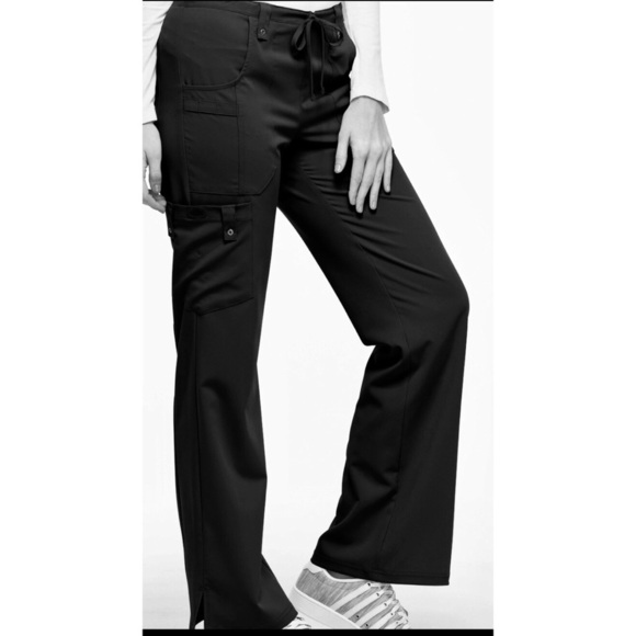 Dickies Xtreme Stretch Mid Rise Drawstring Cargo Pants Petite 2XL New - Picture 1 of 4